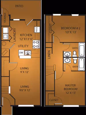 Unit 2-370 10-221 floor plan